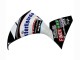 Descuento Carenados Moto Yamaha YZF 1000 R1 2009-2011 - Negro Brillante Blanco Rojo Volvo Fimer Yamalube 87