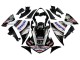 Descuento Carenados Moto Yamaha YZF 1000 R1 2009-2011 - Negro Brillante Blanco Rojo Volvo Fimer Yamalube 87