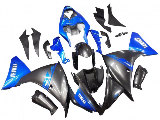 Descuento Carenados Moto Yamaha YZF 1000 R1 2012-2014 - Azul Negro Brillante