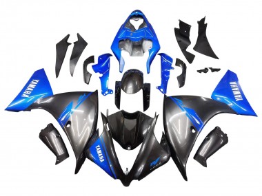 Descuento Carenados Moto Yamaha YZF 1000 R1 2012-2014 - Azul Negro Brillante