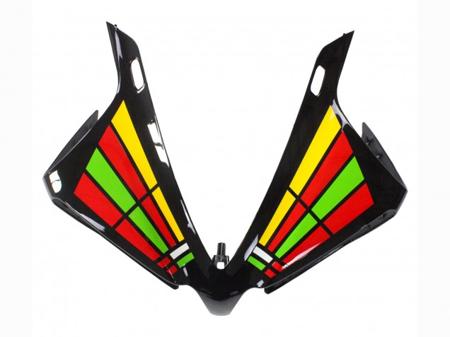 Descuento Carenados Moto Yamaha YZF 1000 R1 2012-2014 - Negro Brillante Amarillo Verde Azul Rojo RuedaColores
