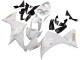 Descuento Carenados Moto Yamaha YZF 1000 R1 2012-2014 - Blanco Oro Calcomanías