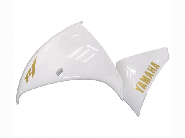 Descuento Carenados Moto Yamaha YZF 1000 R1 2012-2014 - Blanco Oro Calcomanías