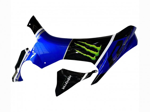 Descuento Carenados Moto Yamaha YZF 1000 R1 2015-2019 - Azul Negro Brillante Verde Monstruo