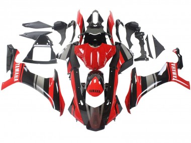 Descuento Carenados Moto Yamaha YZF 1000 R1 2015-2019 - Rojo Negro Plata