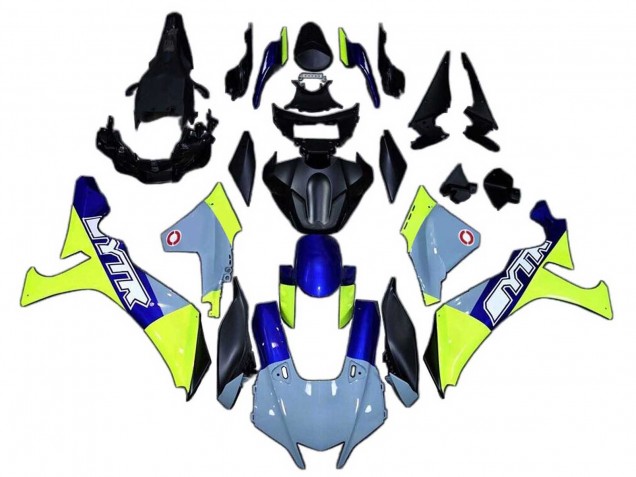 Descuento Carenados Moto Yamaha YZF 1000 R1 2020-2025 - Azul Verde Negro
