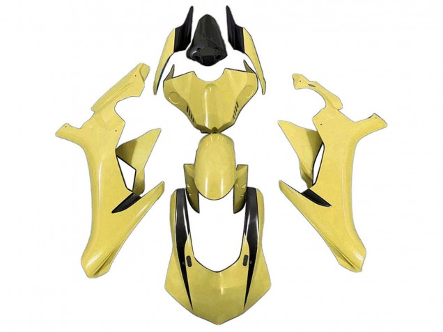 Descuento Carenados Moto Yamaha YZF 1000 R1 2020-2025 - Amarillo Negro Brillante