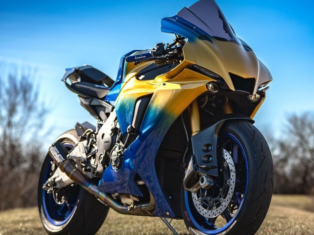 Descuento Carenados Moto Yamaha YZF 1000 R1 2020-2025 - Azul Oro
