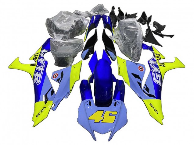 Descuento Carenados Moto Yamaha YZF 1000 R1 2020-2025 - Azul Amarillo GYTR 46
