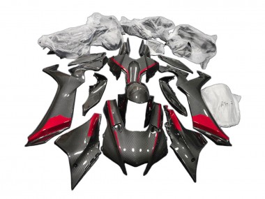 Descuento Carenados Moto Yamaha YZF 1000 R1 2020-2025 - Negro FibraCarbono Rojo