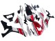 Descuento Carenado Moto Yamaha YZF 1000 R1 2020-2025 - Blanco Rojo Negro Brillante