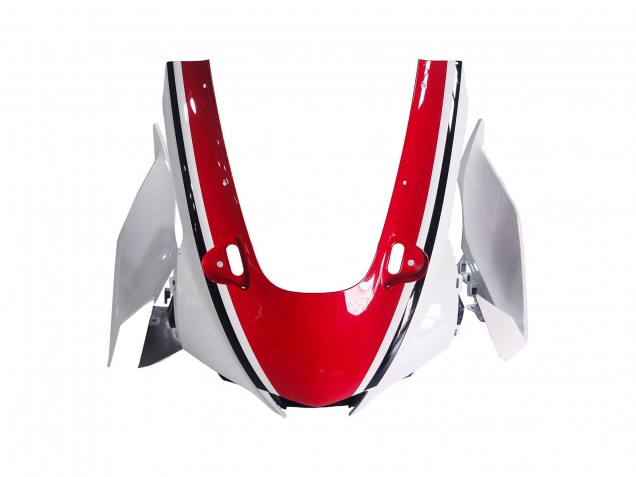 Descuento Carenado Moto Yamaha YZF 1000 R1 2020-2025 - Blanco Rojo Negro Brillante