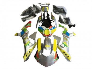 Descuento Carenados Moto Yamaha YZF 1000 R1 2020-2025 - Plata Amarillo Rojo Azul Ohlins