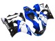 Descuento Carenados Moto Yamaha YZF 600 R6 1998-2002 - Blanco Azul Negro Brillante