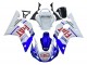 Descuento Carenados Moto Yamaha YZF 600 R6 1998-2002 - Blanco Azul Rojo Fiat 99