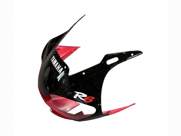 Descuento Carenado Moto Yamaha YZF 600 R6 1998-2002 - Rojo Blanco Negro Brillante