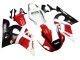 Descuento Carenados Moto Yamaha YZF 600 R6 1998-2002 - Blanco Rojo Negro Brillante