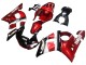 Descuento Carenados Moto Yamaha YZF 600 R6 1998-2002 - Rojo Blanco Negro Brillante