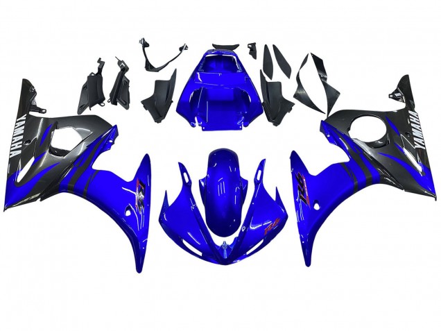 Descuento Carenados Moto Yamaha YZF R6S 2006-2009 - Azul Negro