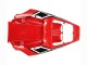 Descuento Carenado Moto Yamaha YZF R6 2003-2004 - Blanco Rojo Negro Brillante