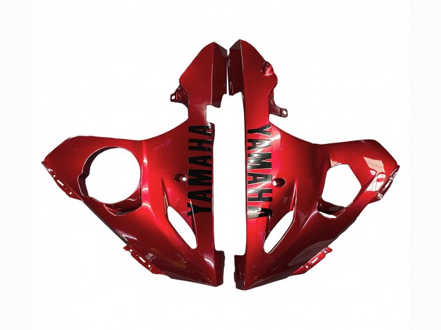 Descuento Kits Carenado Moto Yamaha YZF R6S 2006-2009 - Rojo Negro Mate