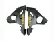 Descuento Carenados Moto Yamaha YZF R6 2003-2004 - Gris Mate Negro Mate Oro Calcomanías