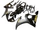 Descuento Carenados Moto Yamaha YZF R6 2003-2004 - Negro Brillante Negro Mate Oro Calcomanías