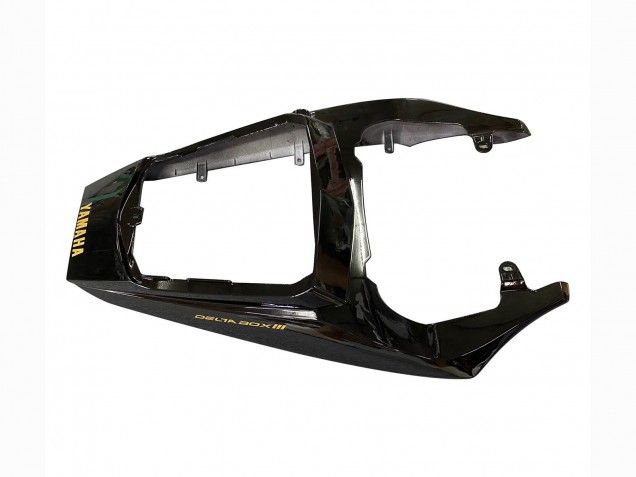 Descuento Carenados Moto Yamaha YZF R6S 2006-2009 - Negro Brillante Negro Mate Oro Calcomanías