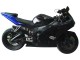 Descuento Carenados Moto Yamaha YZF R6S 2006-2009 - Azul Negro Mate