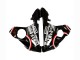 Descuento Carenados Moto Yamaha YZF R6S 2006-2009 - Negro Brillante Rojo Blanco Lucky Strike Motul