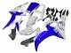 Descuento Carenados Moto Yamaha YZF R6 2003-2004 - Blanco Azul GYTR