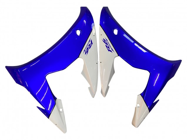 Descuento Carenados Moto Yamaha YZF R6S 2006-2009 - Blanco Azul GYTR
