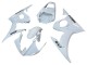 Descuento Carenados Moto Yamaha YZF R6 2003-2004 - Blanco Negro Calcomanías