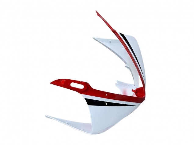Descuento Carenados Moto Yamaha YZF R6 2003-2004 - Blanco Rojo Negro Brillante