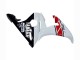 Descuento Carenados Moto Yamaha YZF R6S 2006-2009 - Blanco Rojo Negro Brillante Motul