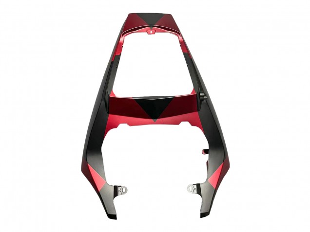 Descuento Carenados Moto Yamaha YZF 600 R6 2005 - Negro Mate Rojo Geométrico