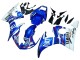 Descuento Carenados Moto Yamaha YZF 600 R6 2005 - Azul Blanco Rojo Motul Michelin Fiat