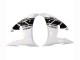 Descuento Carenados Moto Yamaha YZF 600 R6 2005 - Blanco Negro