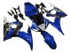 Descuento Carenados Moto Yamaha YZF 600 R6 2005 - Azul Blanco Negro Yamalube