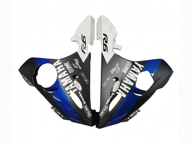 Descuento Carenados Moto Yamaha YZF 600 R6 2005 - Azul Blanco Negro Yamalube