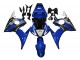 Descuento Carenados Moto Yamaha YZF 600 R6 2005 - Azul Blanco Negro Yamalube