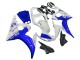 Descuento Carenados Moto Yamaha YZF 600 R6 2005 - Blanco Azul Yamalube