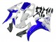 Descuento Carenados Moto Yamaha YZF 600 R6 2005 - Blanco Azul Yamalube