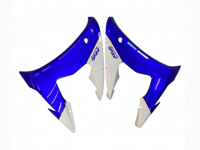 Descuento Carenados Moto Yamaha YZF 600 R6 2005 - Blanco Azul Yamalube
