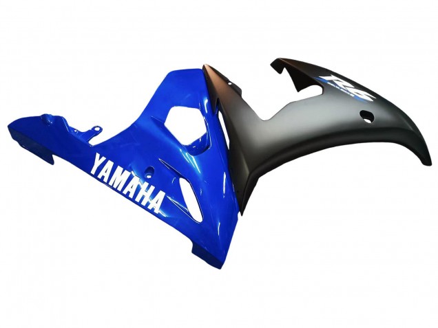 Descuento Carenados Moto Yamaha YZF 600 R6 2005 - Azul Negro Mate