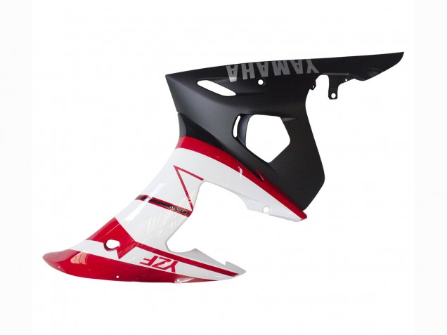 Descuento Carenados Moto Yamaha YZF 600 R6 2005 - Rojo Blanco Negro Mate