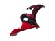 Descuento Carenados Moto Yamaha YZF 600 R6 2005 - Negro Rojo Llama