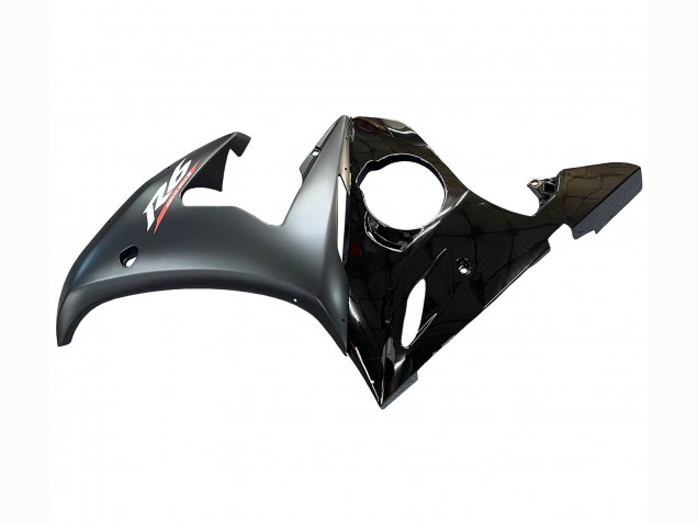 Descuento Carenados Moto Yamaha YZF 600 R6 2005 - Negro Brillante Negro Mate Oro
