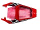 Descuento Carenados Moto Yamaha YZF 600 R6 2005 - Blanco Rojo Negro Brillante