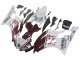 Descuento Carenados Moto Yamaha YZF 600 R6 2006-2007 - Blanco Rojo Granate Fiat Acer Yamalube